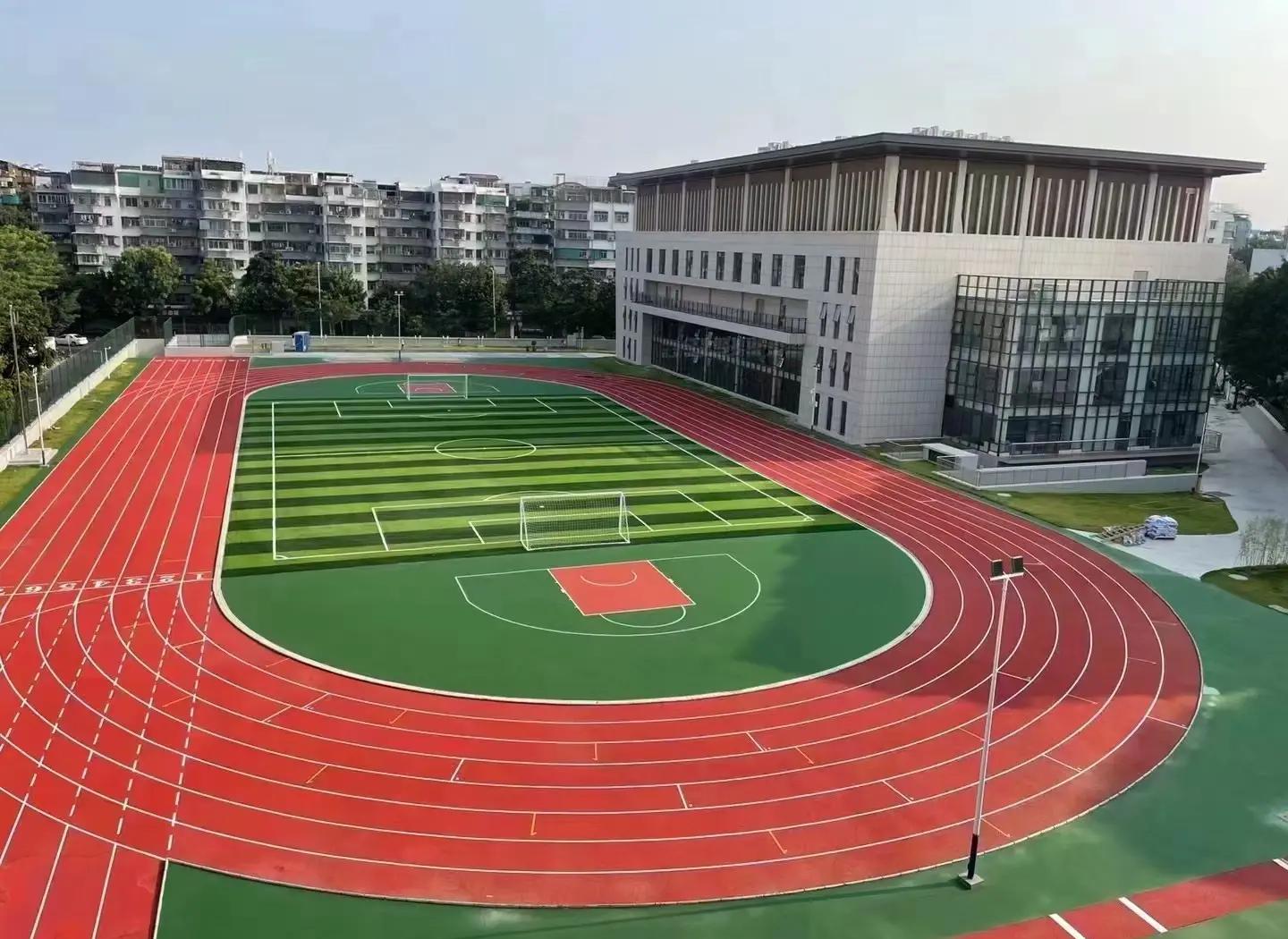 娄底市硅PU材料塑胶篮球场 - 一站式服务